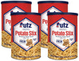 Utz Potato Stix, Original – 15 Oz. Canister – Shoestring Potato Sticks Made from Fresh Potatoes, Crispy, Crunchy Snacks in Resealable Container, Cholesterol Free, Trans-Fat Free, Gluten-Free Snacks