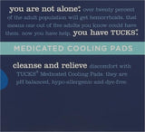 TUCKS Medicated Cooling Pads, 100 Count – Pads with Witch Hazel, Cleanses Sensitive Areas, Protects from Irritation, Hemorrhoid Treatment, Medicated Pads Used by Hospitals