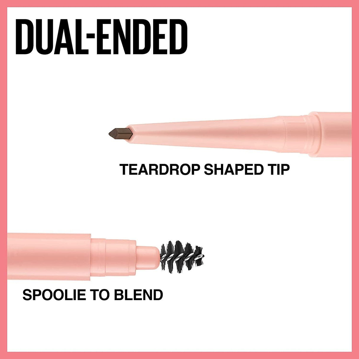 Maybelline Total Temptation Eyebrow Definer Pencil, Medium Brown, 1 Count - Supply Center USA