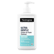 Neutrogena Ultra Gentle Cream-To-Foam Daily Facial Cleanser, Transforms from a Creamy Cleanser to a Foaming Face Wash, Gently Cleanses Sensitive Skin, Fragrance-Free, Hypoallergenic, 8.5 Oz