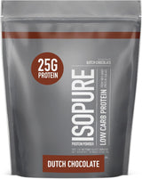 Isopure Creamy Vanilla Whey Isolate Protein Powder with Vitamin C & Zinc for Immune Support, 25G Protein, Zero Carb & Keto Friendly, 15 Servings, 1 Pound (Packaging May Vary)