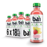 Bai Antioxidant Infused Water Beverage, Zambia Bing Cherry, with Vitamin C and No Artificial Sweeteners, 18 Fluid Ounce Bottle, 12 Pack