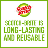 Scotch-Brite Glass and Water Bottle Brush, Long-Lasting Bristles, Safe on Multiple Types of Water Bottles, Baby Bottles, Vases, and More