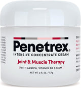 Penetrex Joint & Muscle Therapy – Soothing Comfort for Back, Neck, Hands, Feet – Premium Whole Body Rub with Arnica, Vitamin B6 MSM & Boswellia – Non-Greasy 2Oz Cream
