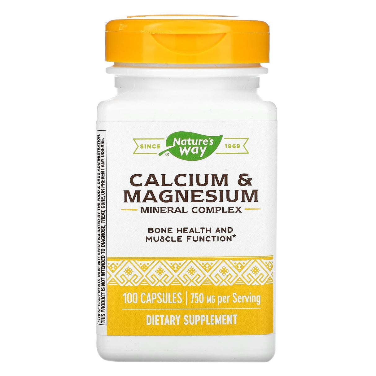 Nature's Way, Calcium & Magnesium, Mineral Complex, 250 mg, 250 Capsules - Supply Center USA