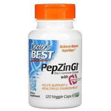 Doctor's Best, PepZin GI, Zinc-L-Carnosine Complex, 120 Veggie Caps - Supply Center USA