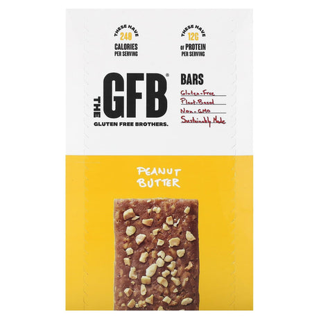 The GFB, Gluten Free Bars, Cranberry + Toasted Almond, 12 Bars, 2.05 oz (58 g) Each - Supply Center USA