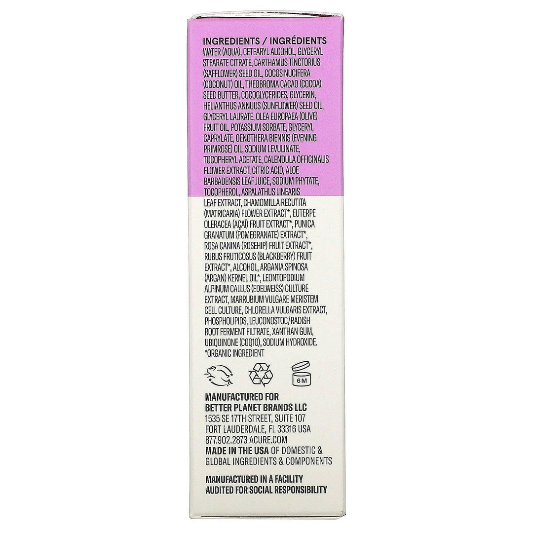 Acure, Radically Rejuvenating Eye Cream, 1 fl oz (30 ml) - HealthCentralUSA