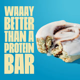 Legendary Foods 22 Gram High Protein Sweet Roll+ Bars Premium Boosted - Low Carb Meal Replacement Snack Bar - 10 Gluten Free Protein Snacks - Healthy Keto Snack Box - Low Sugar Diabetic Friendly