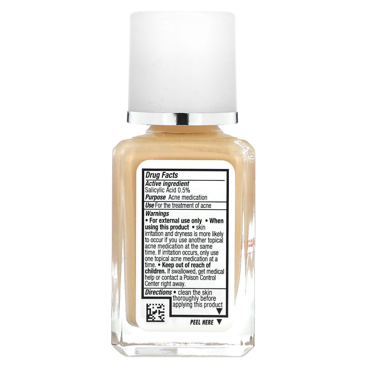 Neutrogena, SkinClearing Oil-Free Makeup, Classic Ivory 10, 1 fl oz (30 ml) - Supply Center USA