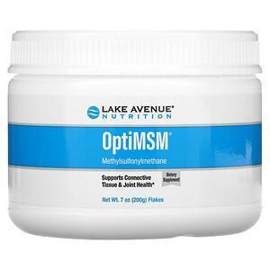 Lake Avenue Nutrition, OptiMSM Flakes, 7 oz (200 g) - Supply Center USA