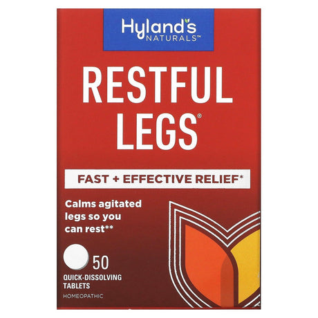 Hyland's Naturals, Restful Legs, 50 Quick-Dissolving Tablets - Supply Center USA