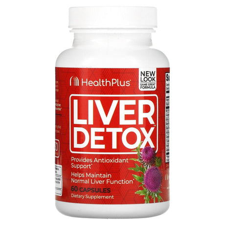 Health Plus Inc., Liver Detox, 60 Capsules - Supply Center USA