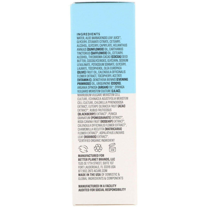 Acure, Incredibly Clear, Mattifying Moisturizer, 1.7 fl oz (50 ml) - HealthCentralUSA