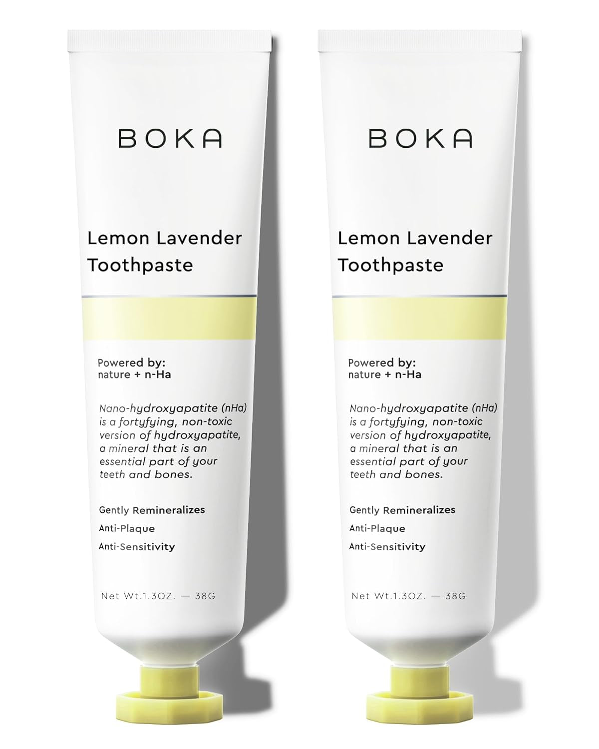 Boka Fluoride Free Toothpaste Nano Hydroxyapatite, Helps Remineralize, Appropriate for Sensitive Teeth, Whitening - for Adult, Kids Oral Care - Ela Mint Flavor, 4 Fl Oz 1Pk US Manufactured