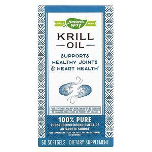 Nature's Way, Krill Oil, 60 Softgels - Supply Center USA