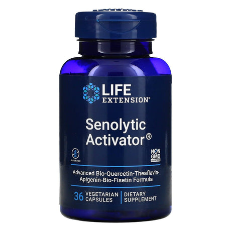 Life Extension, Senolytic Activator, 36 Vegetarian Capsules - Supply Center USA