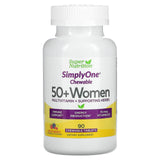 Super Nutrition, SimplyOne, 50+ Women, Multivitamin + Supporting Herbs, Wild-Berry, 90 Chewables - Supply Center USA