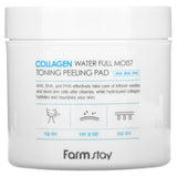 Farmstay, Collagen Water Full Moist Toning Peeling Pad, 70 Pads - Supply Center USA