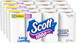 Scott 1000 Trusted Clean Toilet Paper, 32 Rolls, Septic-Safe, 1-Ply Toilet Tissue