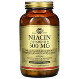 Solgar, Vitamin B3 (Niacin), 500 mg, 250 Vegetable Capsules - Supply Center USA