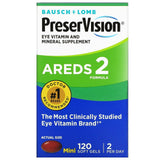 PreserVision, Eye Vitamin and Mineral Supplement, 120 Mini Soft Gels - Supply Center USA