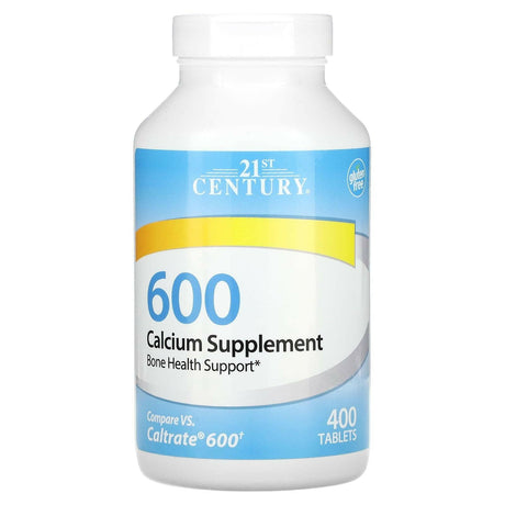 21st Century, Calcium Supplement 600, 75 Tablets - Supply Center USA