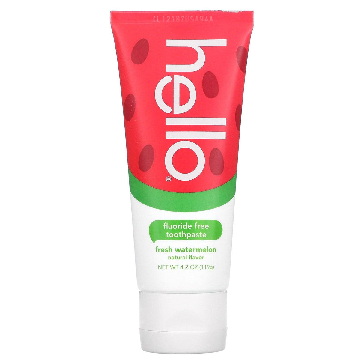 Hello, Kids, Fluoride Free Toothpaste, Fresh Watermelon, 4.2 oz (119 g) - Supply Center USA