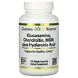 California Gold Nutrition, Glucosamine, Chondroitin, MSM Plus Hyaluronic Acid, 120 Veggie Caps - Supply Center USA