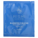 Rishi Tea, Organic Botanical Blend, Blueberry Hibiscus, Caffeine-Free, 15 Sachets, 1.58 oz (45 g) - Supply Center USA