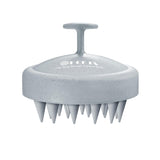 HEETA Shampoo Scalp Brush Massager Hair Growth, Scalp Scrubber with Soft Silicone Bristles for Hair Growth & Dandruff Removal, Hair Brush for Scalp Exfoliator, Black