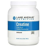 Lake Avenue Nutrition, Creatine Powder, Unflavored, 5,000 mg, 32 oz (907 g) - Supply Center USA