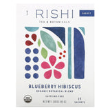 Rishi Tea, Organic Botanical Blend, Pink Lemon Ginger, Caffeine Free, 15 Sachets, 1.58 oz (45 g) - Supply Center USA