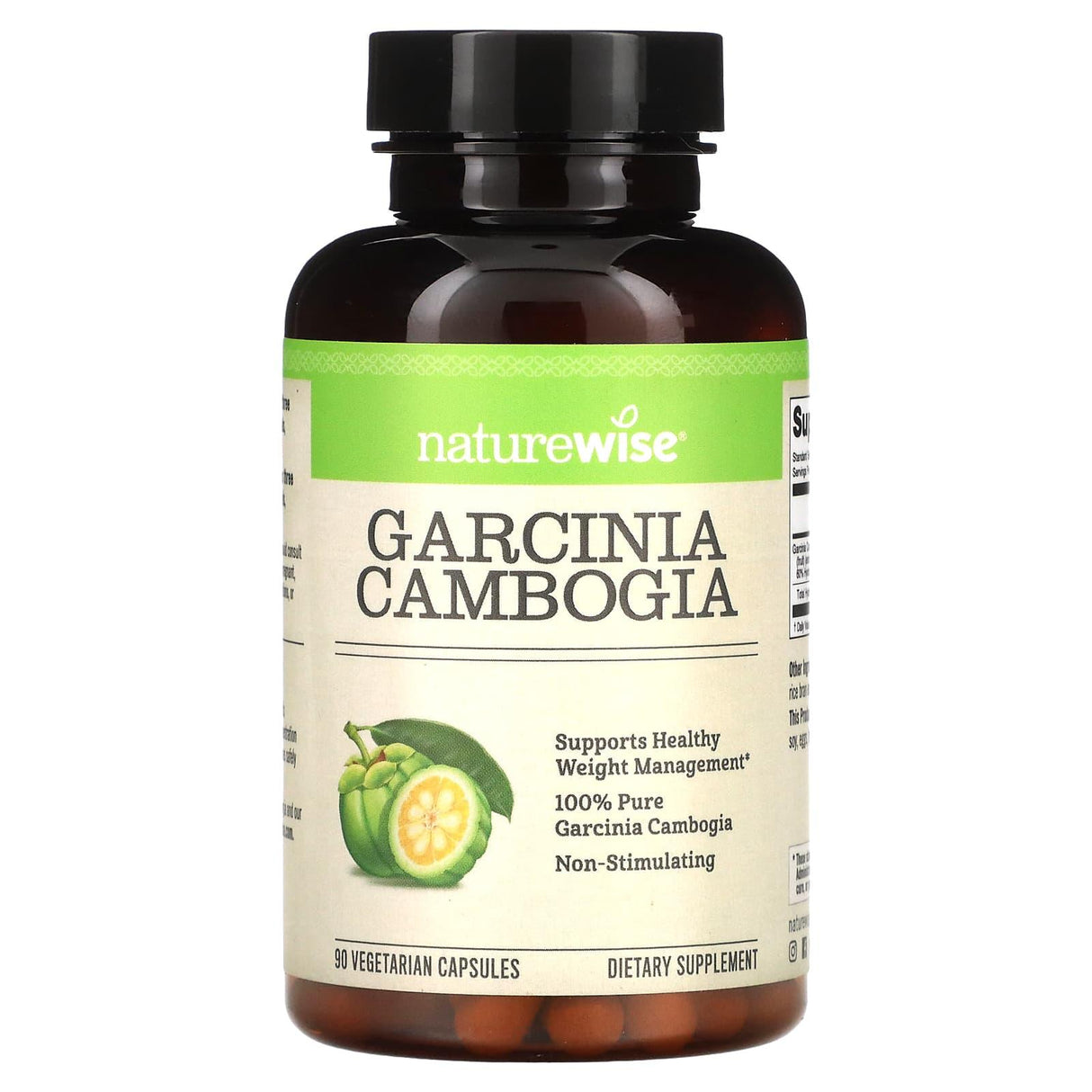 NatureWise, Garcinia Cambogia, 90 Vegetarian Capsules - Supply Center USA