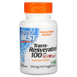 Doctor's Best, Trans-Resveratrol 100 with ResVinol, 100 mg, 60 Veggie Caps - Supply Center USA