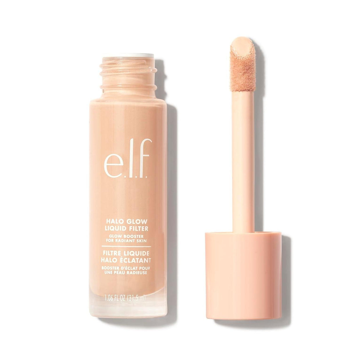 E.L.F. Halo Glow Liquid Filter, Complexion Booster for a Glowing, Soft-Focus Look, Infused with Hyaluronic Acid, Vegan & Cruelty-Free, 2 Fair/Light - Supply Center USA