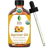 SVA Bhringraj Premium Carrier Oil 4Oz (118Ml) with Dropper for Hair Oiling, Scalp Massage & Skin Care