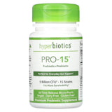 Hyperbiotics, PRO-15, Prebiotic + Probiotic, 5 Billion CFU, 60 Time-Release Micro-Pearls - Supply Center USA