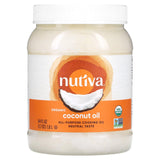 Nutiva, All-Purpose Cooking Oil, Organic Coconut Oil , 54 fl oz (1.6 l) - Supply Center USA