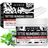 Tattoo Numbing Cream Extra Strength - 6 Hours Maximum Strength Tattoo Numbing Cream - Numbing Cream for Tattoos (50Ml/1.7Oz)