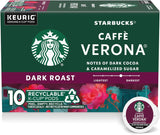 Starbucks K-Cup Coffee Pods, Dark Roast Coffee, French Roast for Keurig Brewers, 100% Arabica, 4 Boxes (96 Pods Total)
