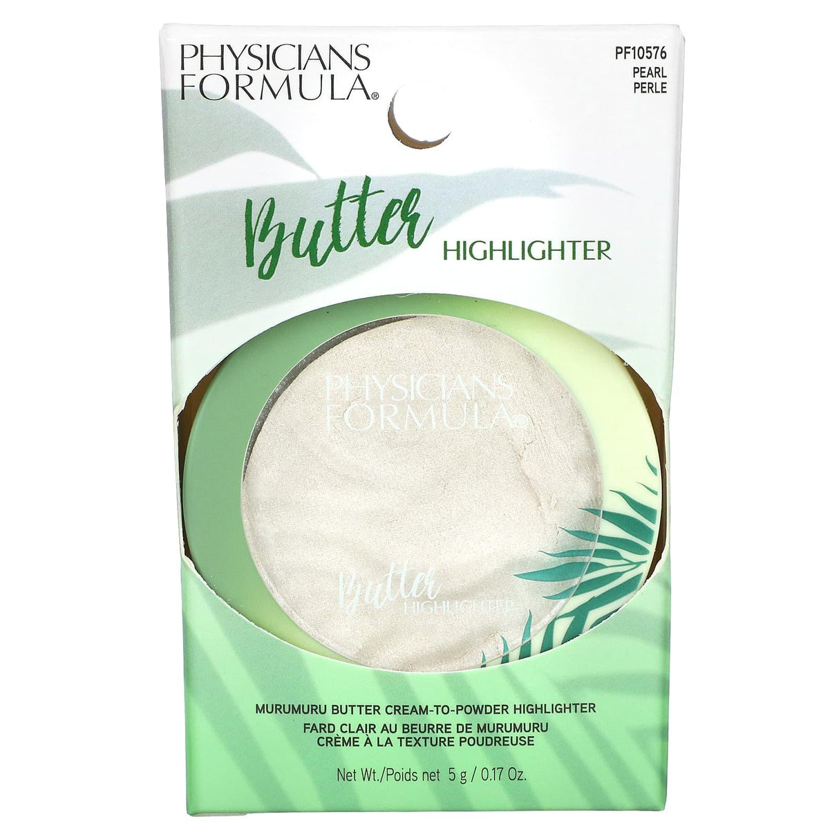 Physicians Formula, Butter Highlighter, Cream to Powder Highlighter, Pearl, 0.17 oz (5 g) - Supply Center USA