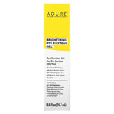 ACURE, Brightening, Eye Contour Gel, 0.5 fl oz (14.7 ml) - Supply Center USA