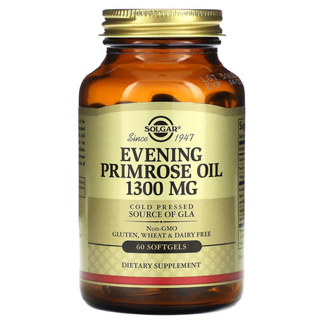 Solgar, Evening Primrose Oil, 1,300 mg, 60 Softgels - Supply Center USA