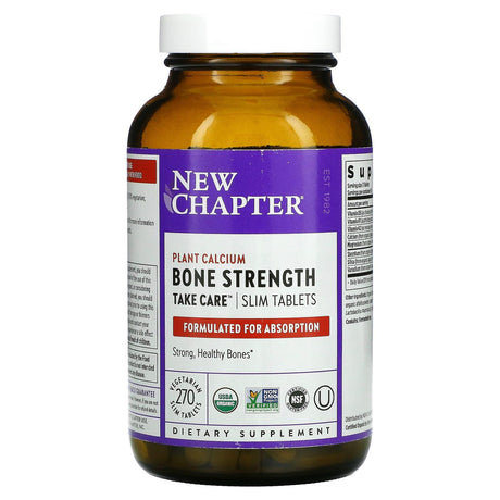 New Chapter, Bone Strength Take Care, 270 Vegetarian Slim Tablets - Supply Center USA