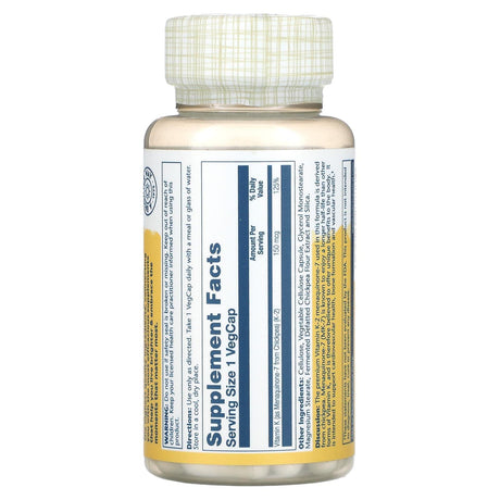 Solaray, Triple Strength Vitamin K-2 Menaquinone-7, 150 mcg, 30 VegCaps - Supply Center USA