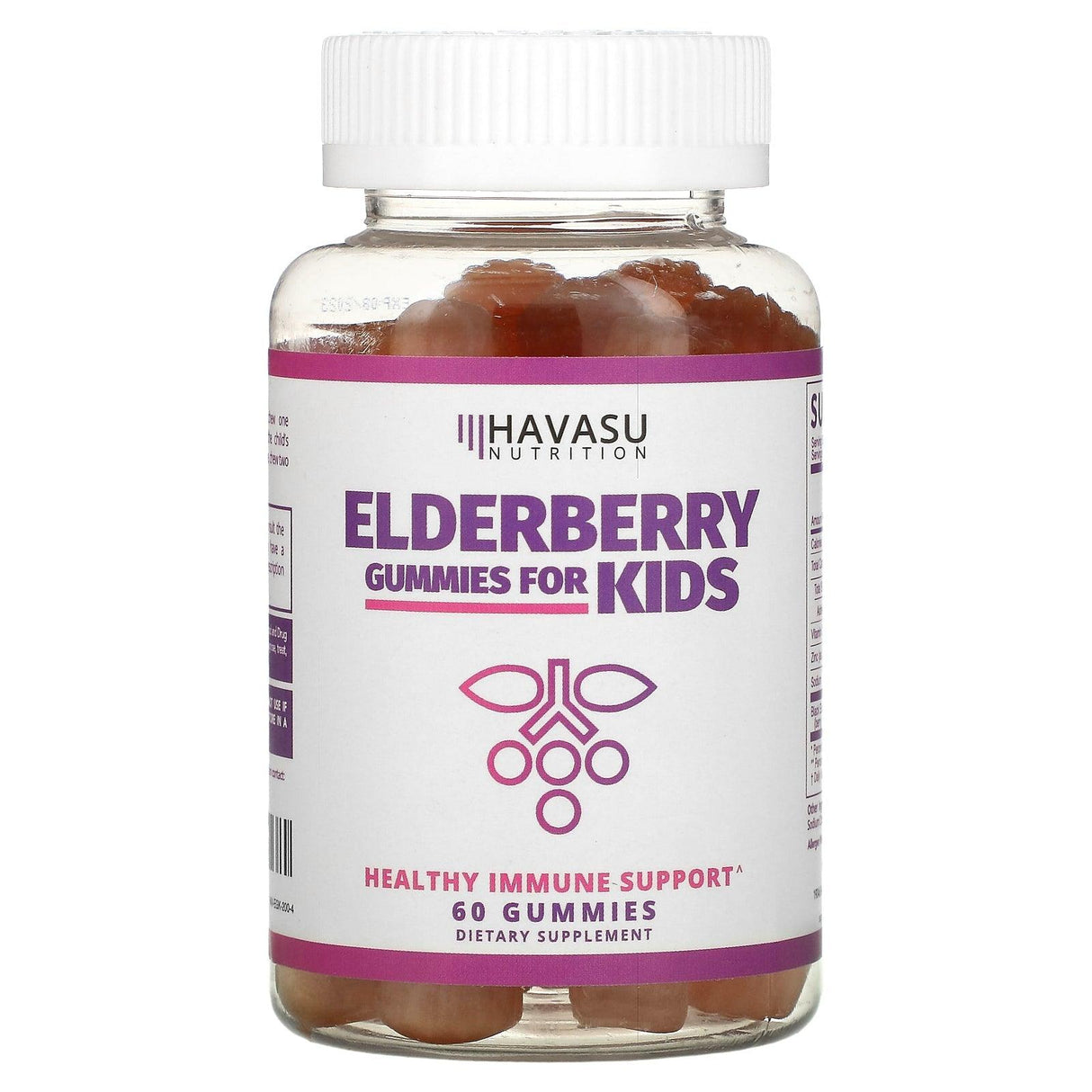 Havasu Nutrition, Elderberry Gummies for Kids, 60 Gummies - Supply Center USA