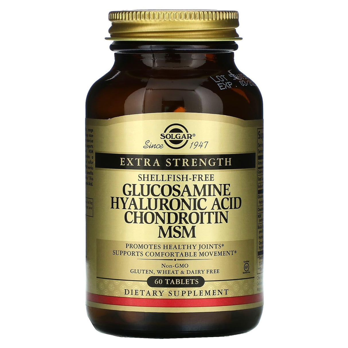 Solgar, Glucosamine Hyaluronic Acid Chondroitin MSM, 120 Tablets - Supply Center USA