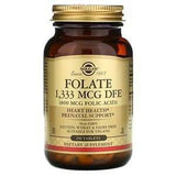 Solgar, Folate, 1,333 mcg DFE, 250 Tablets - Supply Center USA