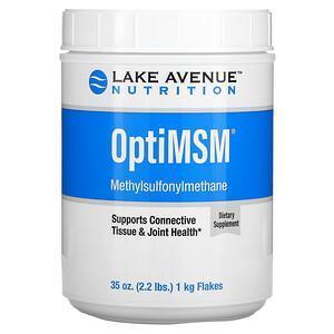 Lake Avenue Nutrition, OptiMSM Flakes, 2.2 lbs. (35 oz.) - Supply Center USA